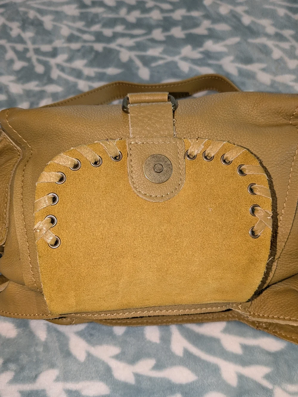 We The Free Leather Saddle Bag